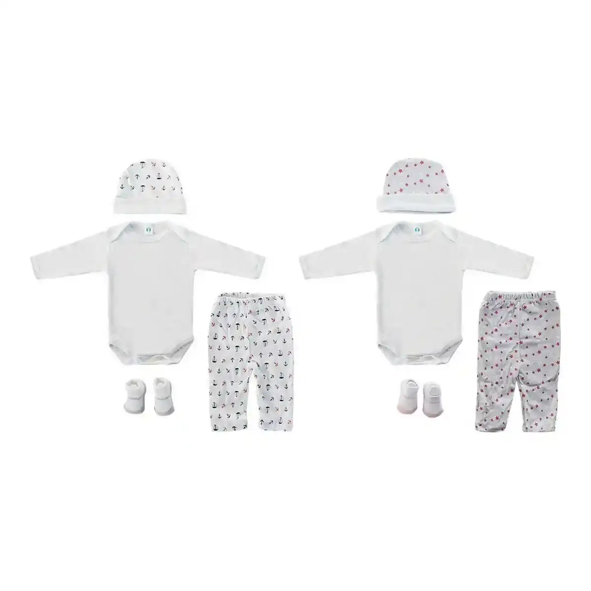 Coffret Cadeau Bébé DKD Home Decor 8424001779185 0-6 Mois 24 x 28 x 7 cm. SUPERDISCOUNT FRANCE