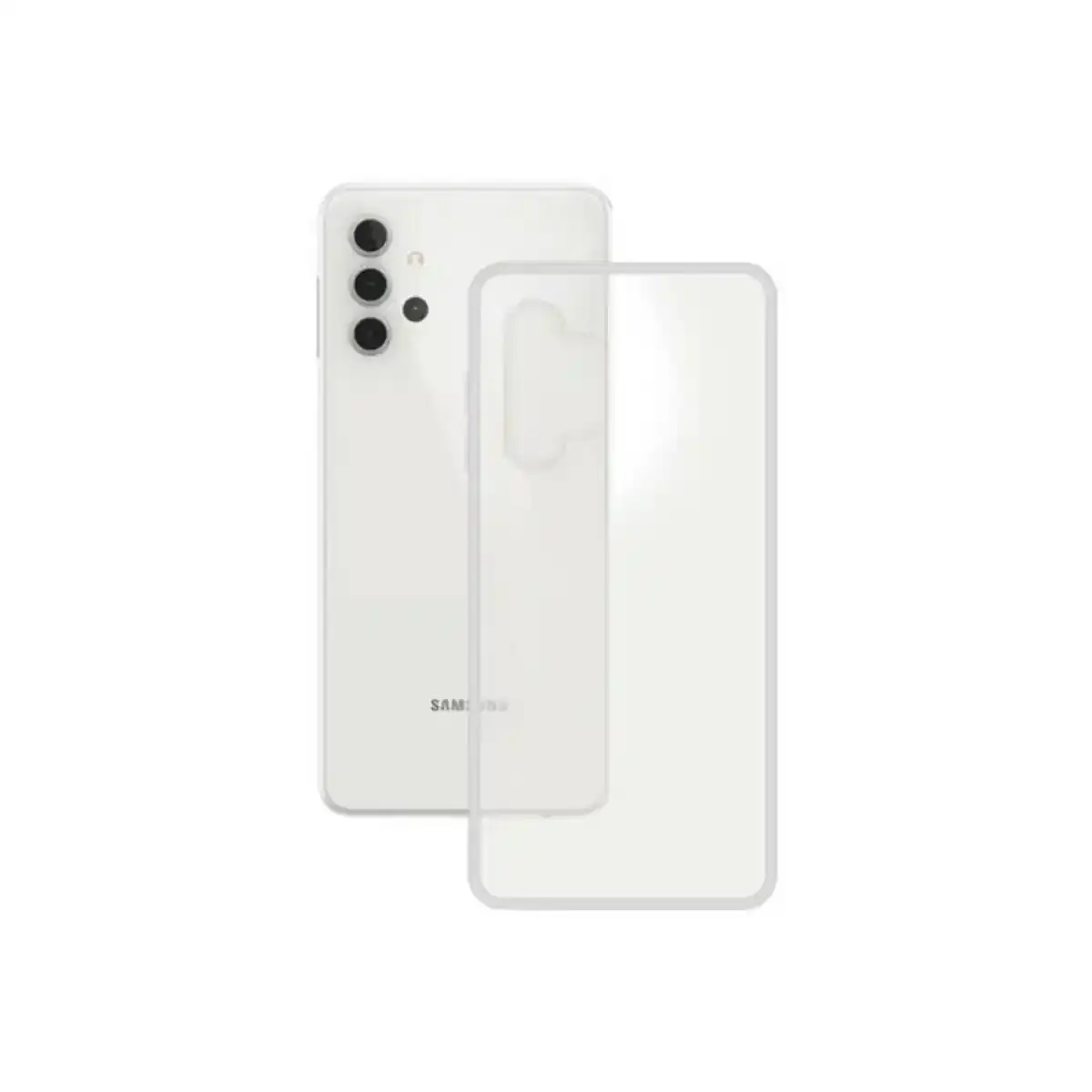 Coque Mobile GALAXY A32 5G KSIX Transparente. SUPERDISCOUNT FRANCE