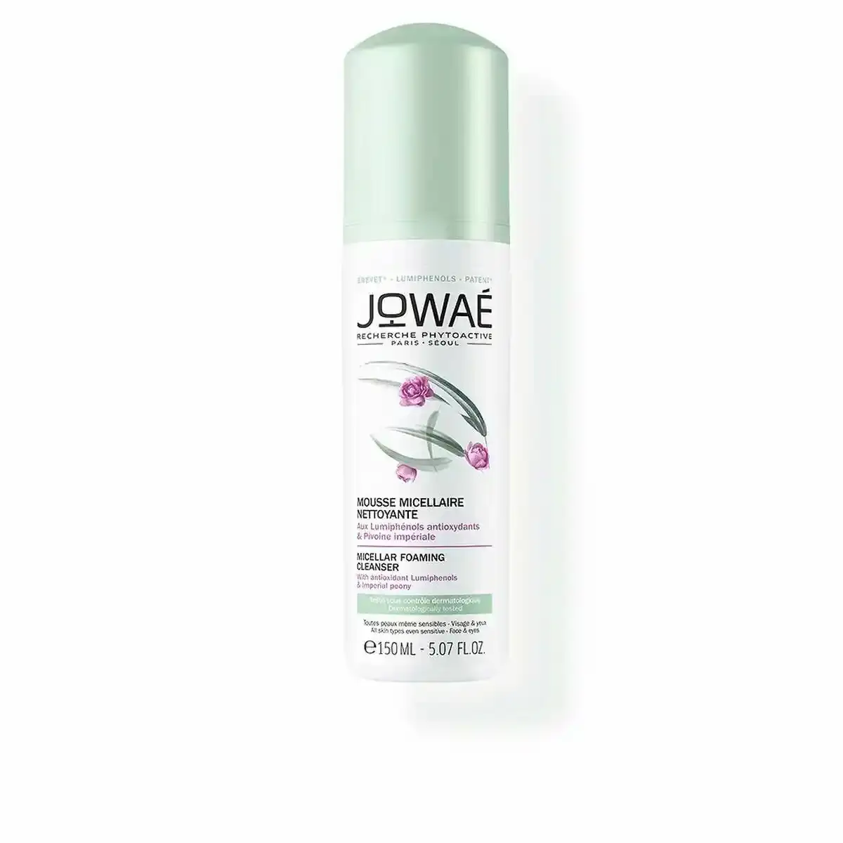 Mousse nettoyante micellaire jowae 150 ml_3676. DIAYTAR COTE D'IVOIRE - L'Art de Vivre en Couleurs et en Styles. Parcourez notre sélection et trouvez des articles qui reflètent votre personnalité et votre goût pour la vie.
