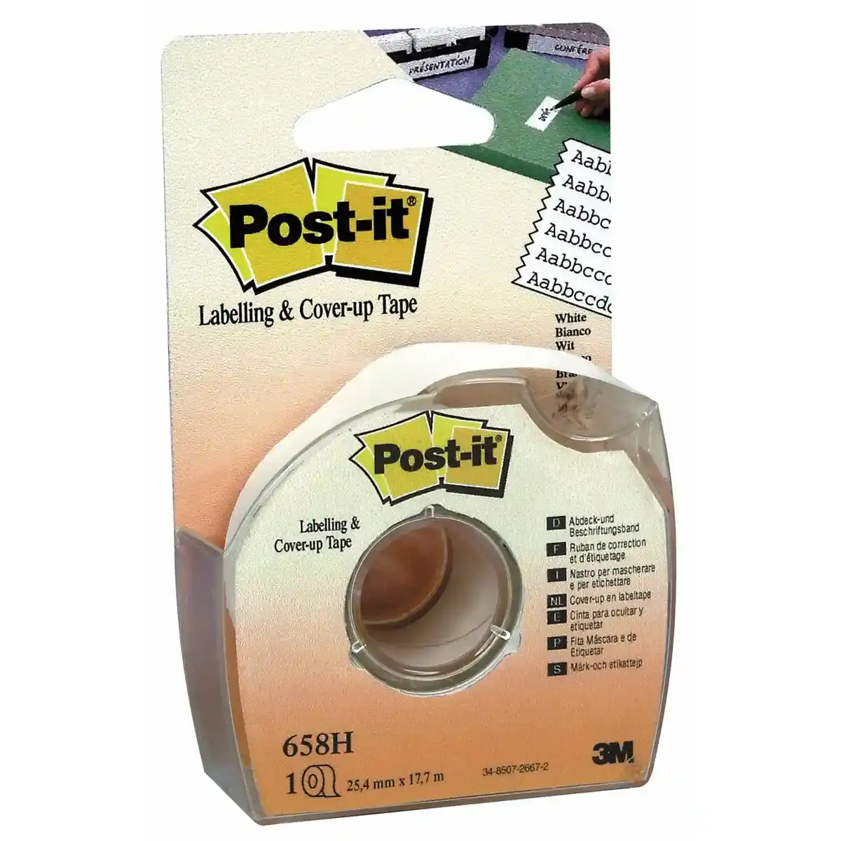 Ruban Adhésif Post-it 658H Transparent. SUPERDISCOUNT FRANCE
