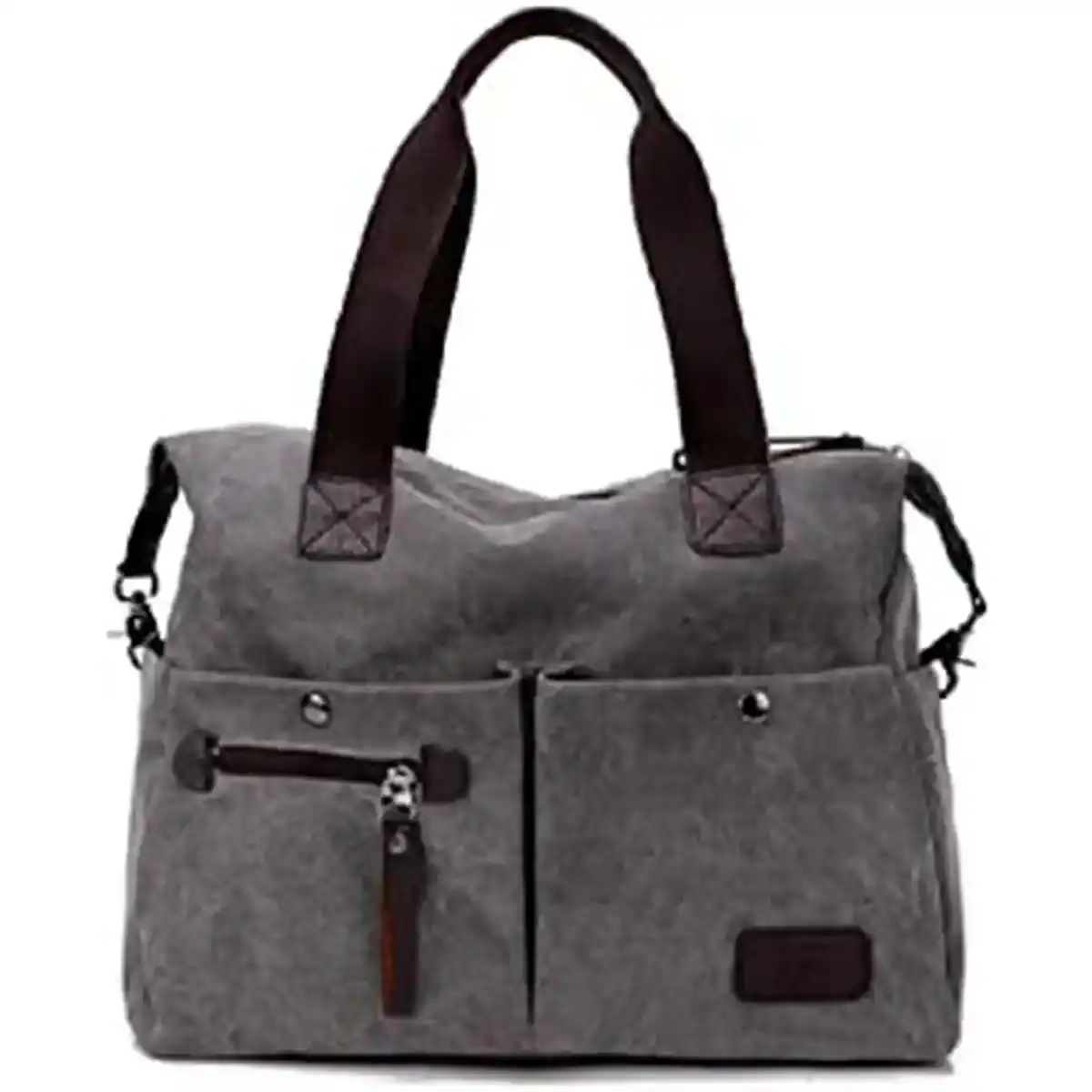 Sac à Bandoulière Gris (Reconditionné A). SUPERDISCOUNT FRANCE