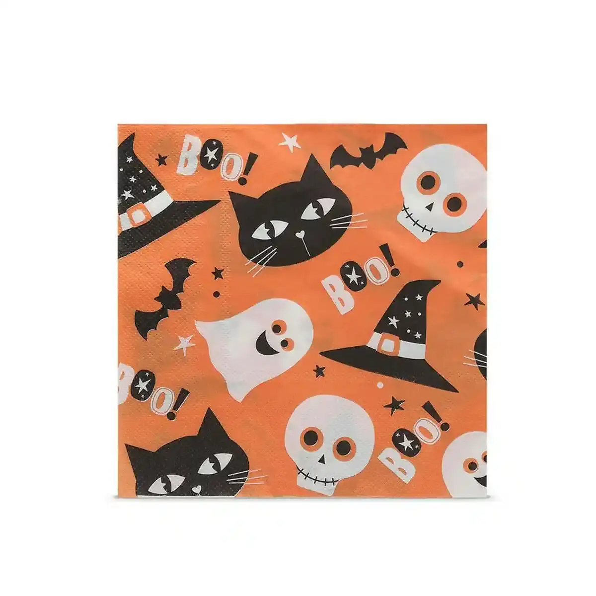 Serviettes boo halloween 20 unites 33 x 33 cm 20 unites _2034. DIAYTAR COTE D'IVOIRE - Où Chaque Détail Compte. Parcourez nos produits soigneusement sélectionnés et choisissez des articles qui correspondent à votre style et à vos valeurs.