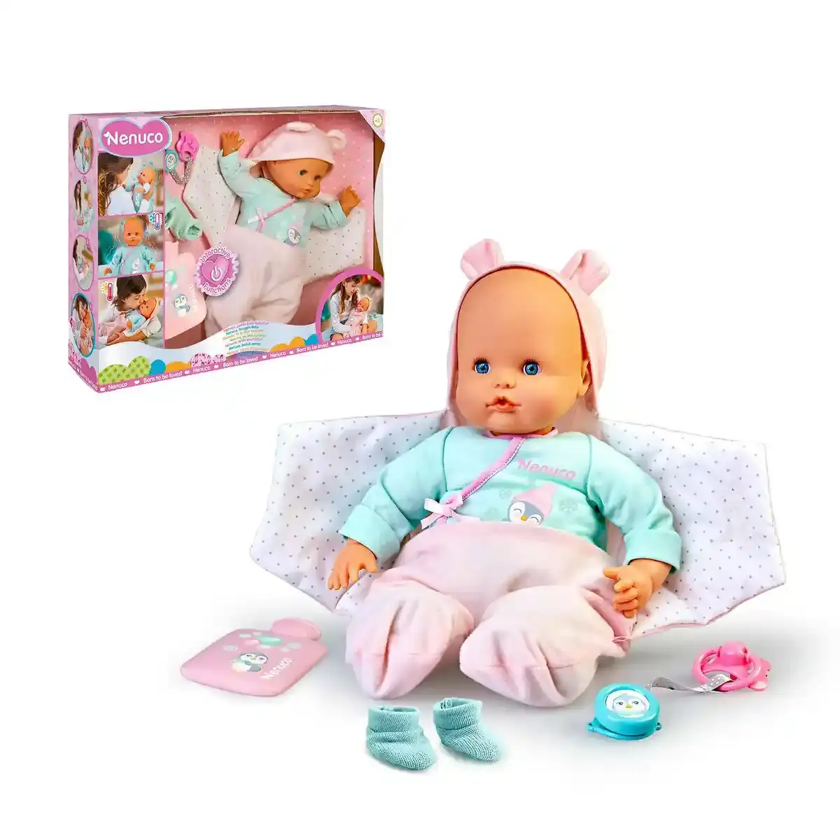 Baby Doll Famosa Nenuco Accessoires Capteur de température interactif. SUPERDISCOUNT FRANCE