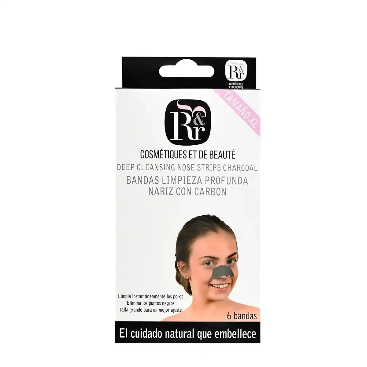 Bandes de nettoyage des pores rose rose charcoal 6 unites_3714. Bienvenue chez DIAYTAR COTE D'IVOIRE - Où Choisir est un Voyage. Plongez dans notre plateforme en ligne pour trouver des produits qui ajoutent de la couleur et de la texture à votre quotidien.