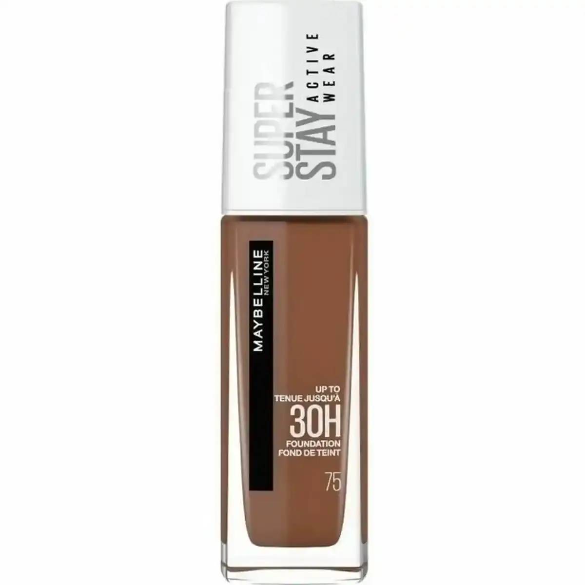 Base de maquillage liquide maybelline superstay active wear 30h matte foundation moka no 75_2563. Bienvenue chez DIAYTAR COTE D'IVOIRE - Où Chaque Produit a son Histoire. Découvrez notre sélection unique et trouvez des articles qui racontent la richesse culturelle et artistique du Côte d'Ivoire.