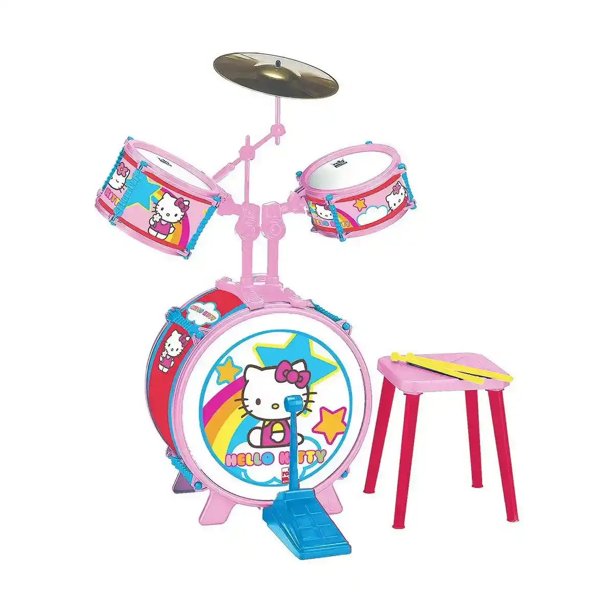 Batterie Reig Hello Kitty Plastique. SUPERDISCOUNT FRANCE