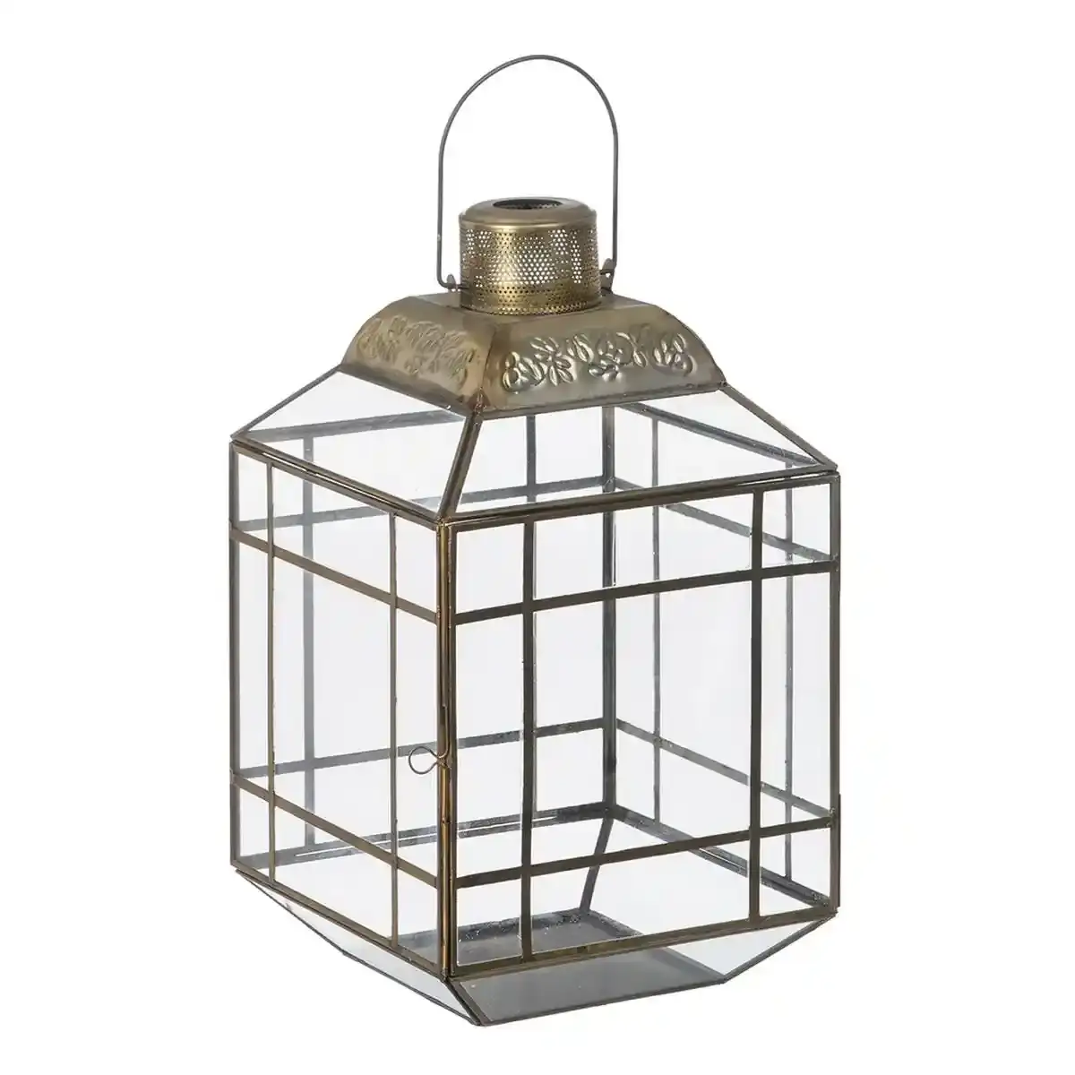 Bougeoir 25 x 25 x 43 cm cristal metal dore_7946. DIAYTAR COTE D'IVOIRE - Là où les Possibilités sont Infinies. Parcourez nos catégories et laissez-vous séduire par des produits qui enrichiront votre quotidien, du pratique à l'esthétique.