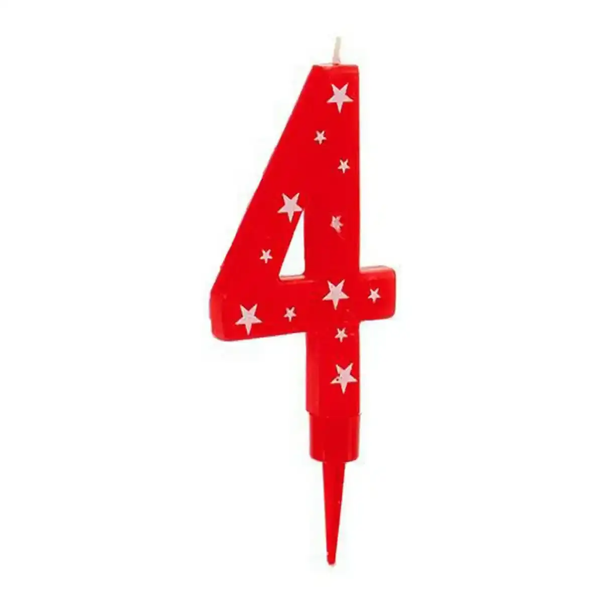 Bougie No 4 Birthday Large. SUPERDISCOUNT FRANCE