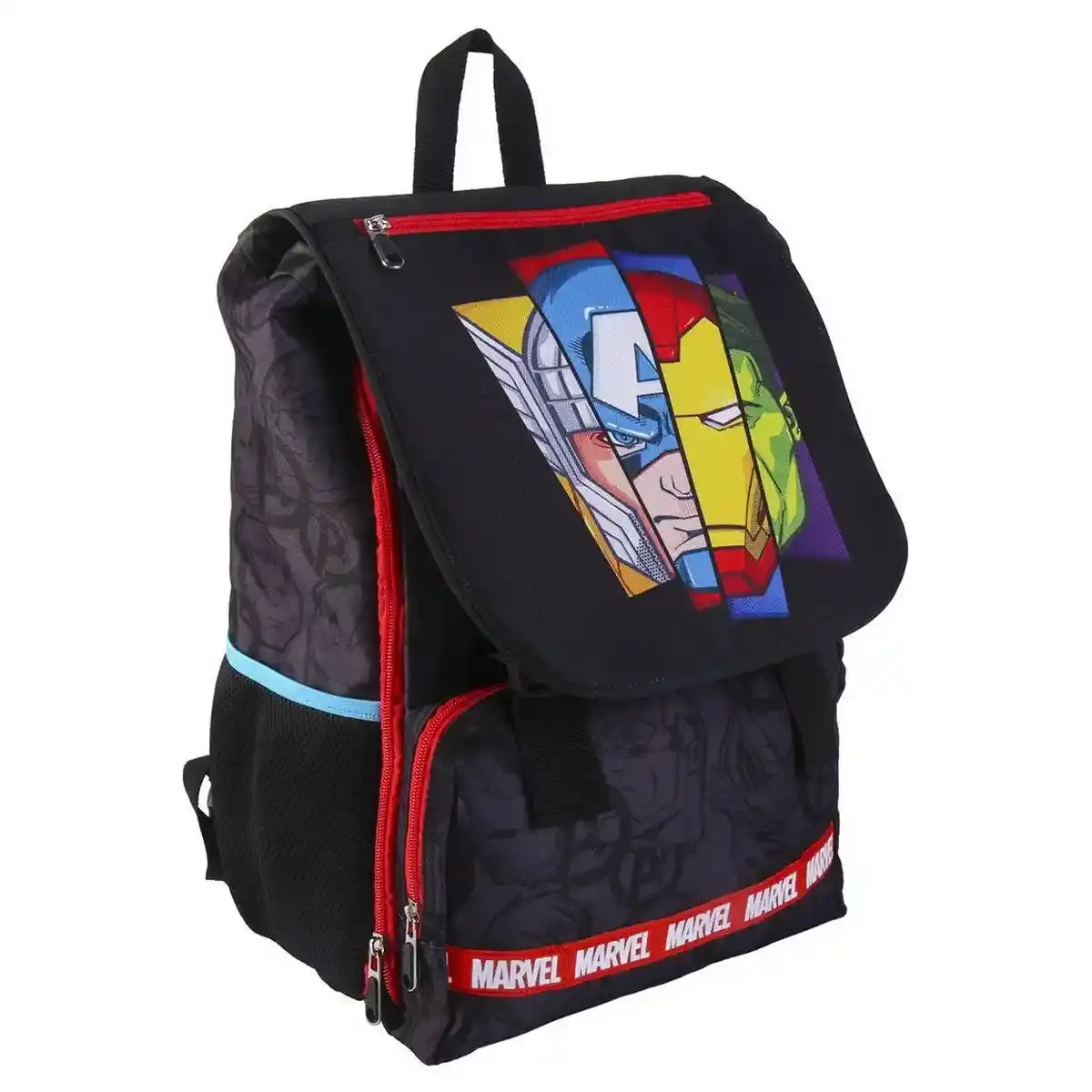 Cartable The Avengers Noir (28,5 x 15 x 41 cm). SUPERDISCOUNT FRANCE