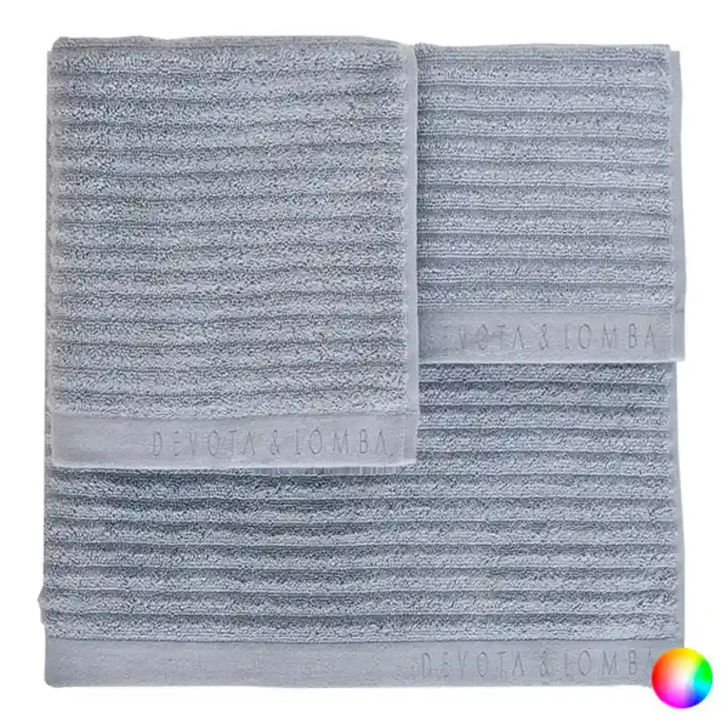 Ensemble de serviettes devota lomba 3 pcs _3191. DIAYTAR COTE D'IVOIRE - Où Choisir est une Célébration. Découvrez notre sélection de produits qui représentent la diversité et la joie du Côte d'Ivoire, à chaque étape de votre vie.