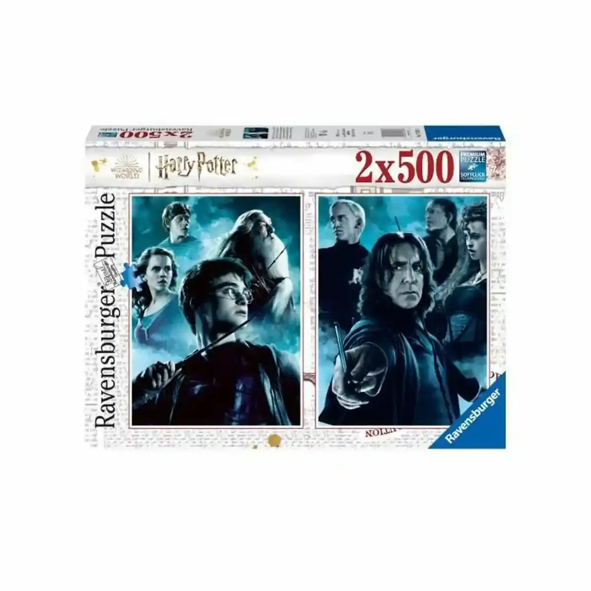 Puzzle Ravensburger Potter & Snape 2 x 500 pièces. SUPERDISCOUNT FRANCE