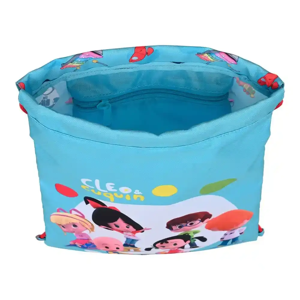 Sac à dos avec Strings Cleo & Cuquin Bonne nuit (26 x 34 x 1 cm). SUPERDISCOUNT FRANCE