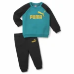 Survêtement Bébé Puma Minicat Essentials Noir Bleu. SUPERDISCOUNT FRANCE