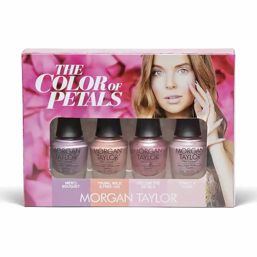 Vernis a ongles morgan taylor the colors of petals 4 pcs _2500. DIAYTAR COTE D'IVOIRE - Là où la Beauté Rencontre la Fonctionnalité. Parcourez notre sélection pour trouver des produits qui allient esthétique et praticité, pour un quotidien sublimé.