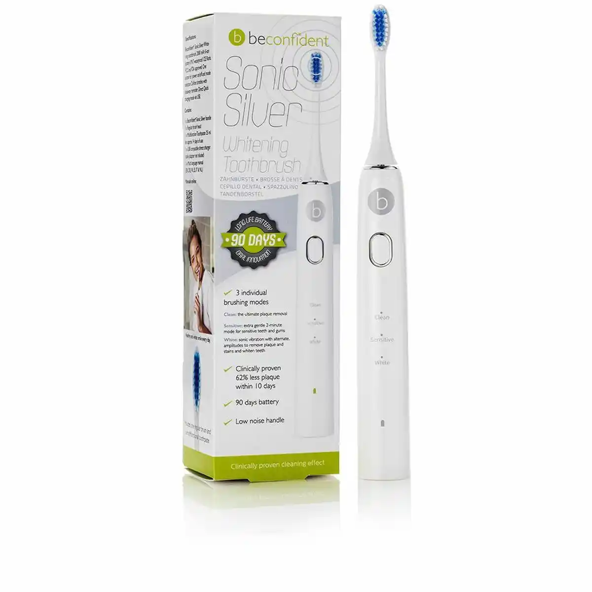 Brosse a dents electrique beconfident sonic silver_8539. Bienvenue sur DIAYTAR COTE D'IVOIRE - Là où Chaque Objet a une Âme. Plongez dans notre catalogue et trouvez des articles qui portent l'essence de l'artisanat et de la passion.