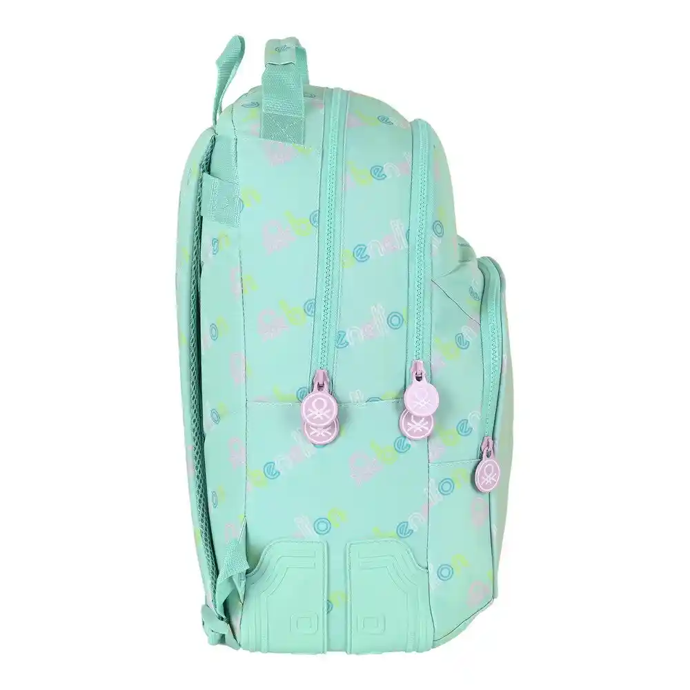 Cartable Benetton World Mint. SUPERDISCOUNT FRANCE