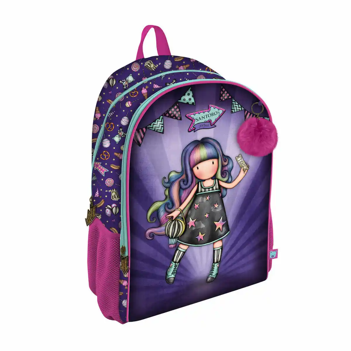 Cartable Gorjuss Up and away Violet (31,5 x 44 x 22,5 cm). SUPERDISCOUNT FRANCE