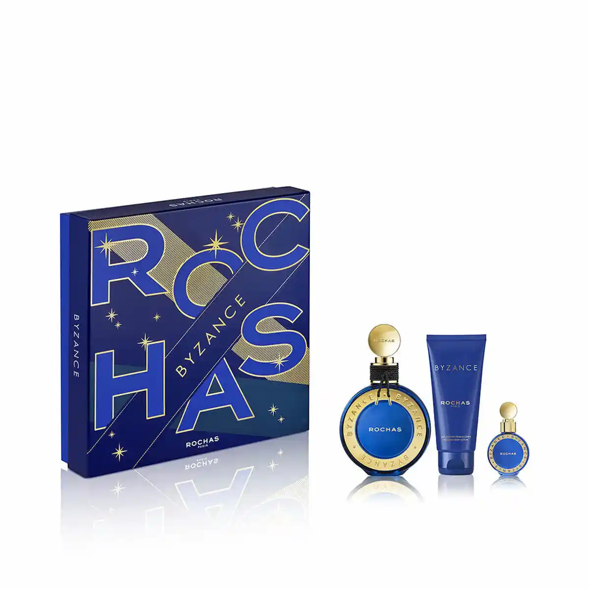 Coffret de parfum femme rochas byzance 3 pieces_1440. DIAYTAR COTE D'IVOIRE - Où Choisir est un Voyage Cultuel. Explorez notre boutique en ligne et découvrez des produits qui célèbrent la richesse et la diversité culturelle du Côte d'Ivoire.