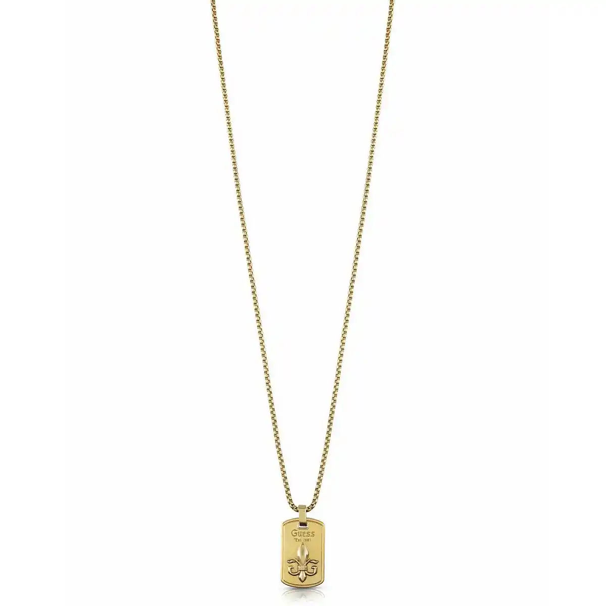 Collier homme guess jumn01324jwagt u 45 cm _6545. Plongez dans l'Expérience DIAYTAR COTE D'IVOIRE - Où Chaque Produit a une Histoire. Explorez notre boutique en ligne pour trouver des articles qui incarnent la passion et la créativité du Côte d'Ivoire.