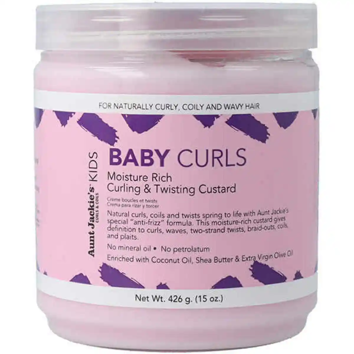 Creme hydratante pour cheveux boucles aunt jackie s baby curls 426 g_3043. DIAYTAR COTE D'IVOIRE - Où Chaque Produit a sa Place. Parcourez notre catalogue et choisissez des articles qui s'intègrent parfaitement à votre style et à votre espace.
