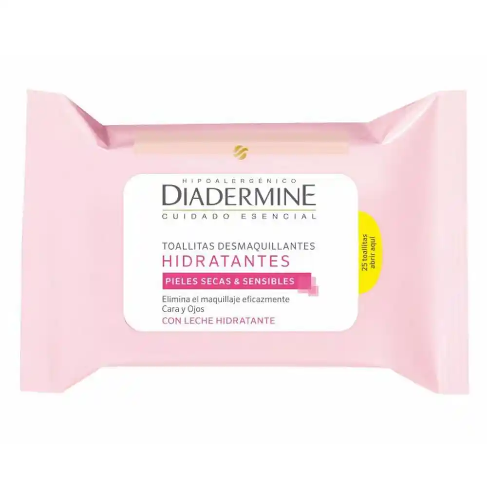 Lingettes demaquillantes diadermine 2004399x hydratantes 25 uds _5098. DIAYTAR COTE D'IVOIRE - L'Art de Choisir, l'Art de S'émerveiller. Explorez notre gamme de produits et laissez-vous émerveiller par des créations authentiques et des designs modernes.