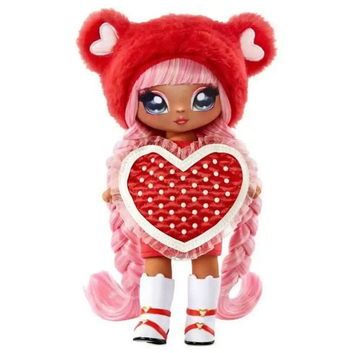 Poupée Na!Na!Na! Poupée Surprise Sweetest Hearts - Valentina Moore (Rouge). SUPERDISCOUNT FRANCE