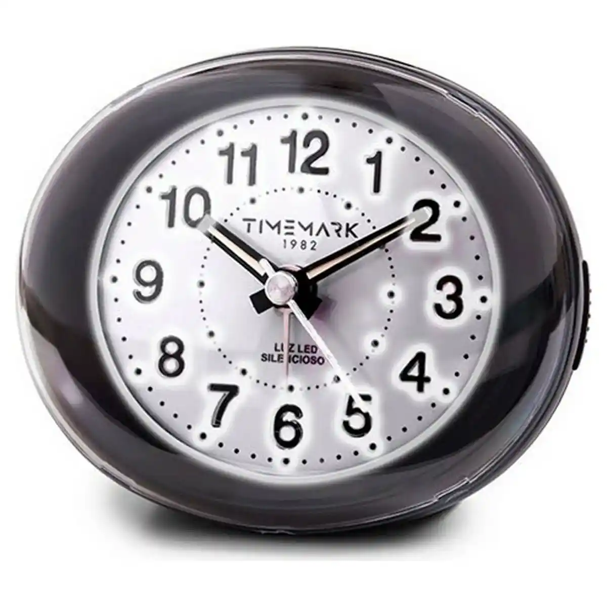 Reveil analogique timemark noir 9 x 9 x 5 5 cm _4755. DIAYTAR COTE D'IVOIRE - Où le Shopping Devient une Aventure Culturelle. Plongez dans notre univers de produits qui célèbrent l'héritage et l'artisanat du Côte d'Ivoire.