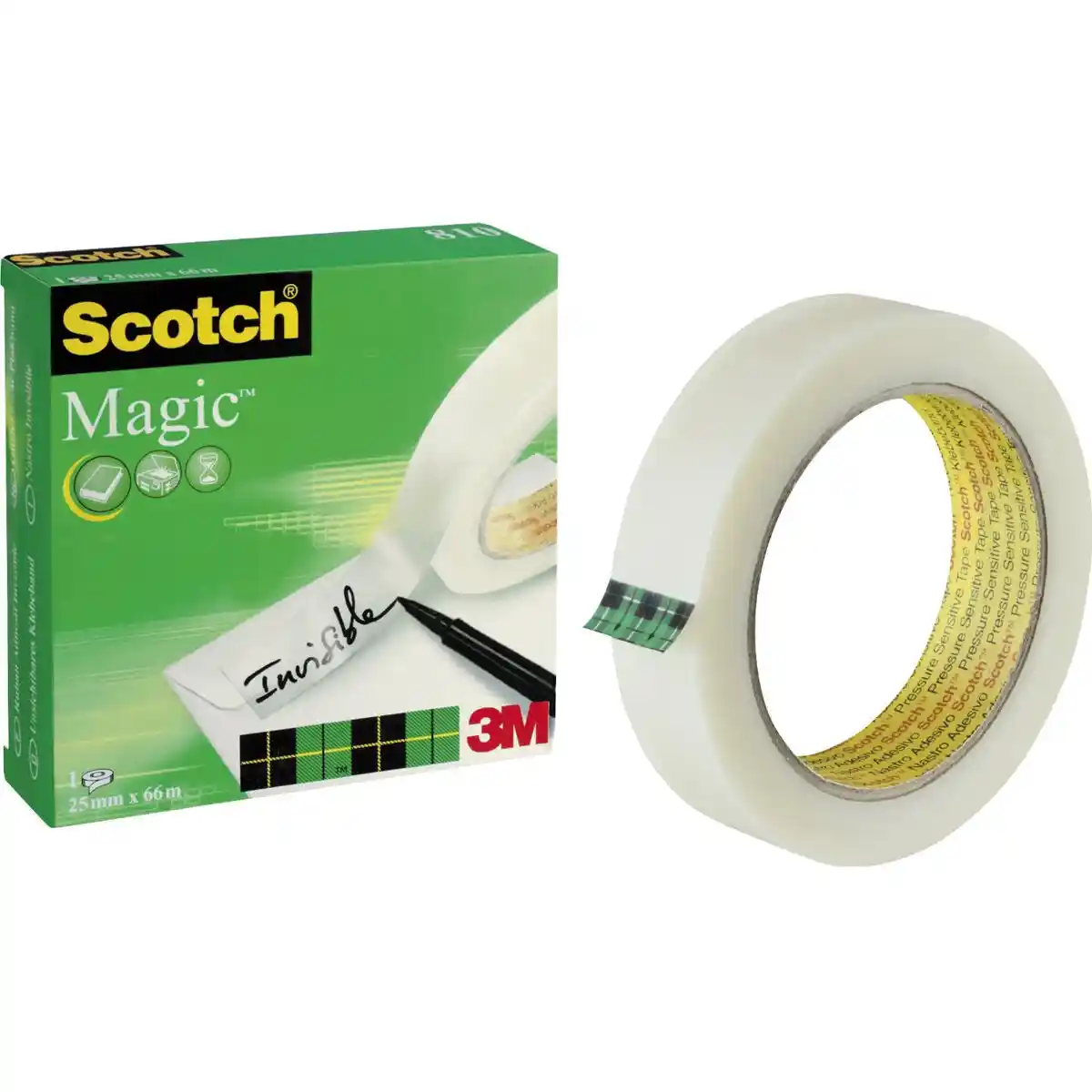 Ruban Adhésif Scotch Magic Transparent (2,5 x 6,6 cm). SUPERDISCOUNT FRANCE