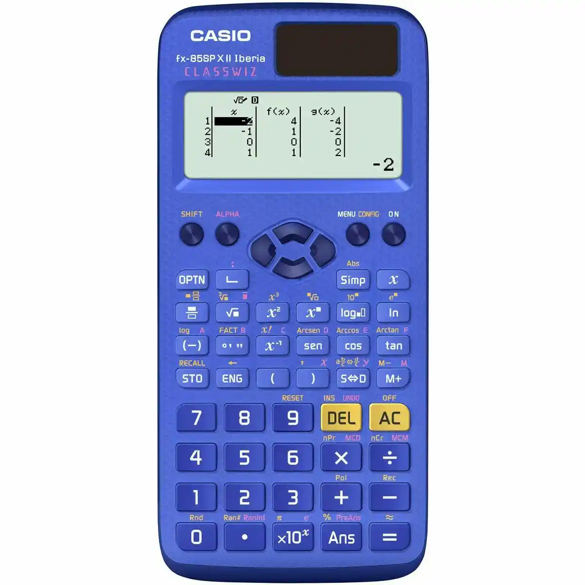 Calculatrice Scientifique Casio FX-85SPX-II Bleu. SUPERDISCOUNT FRANCE
