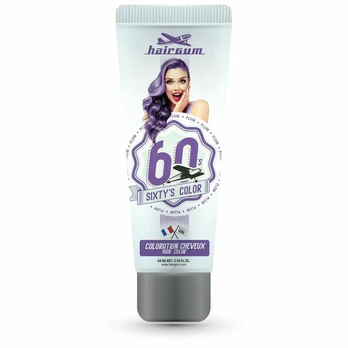 Coloration semi permanente hairgum sixty s color prune 60 ml _9646. DIAYTAR COTE D'IVOIRE - Votre Boutique en Ligne, Votre Identité. Naviguez à travers notre plateforme et choisissez des articles qui expriment qui vous êtes et ce que vous chérissez.