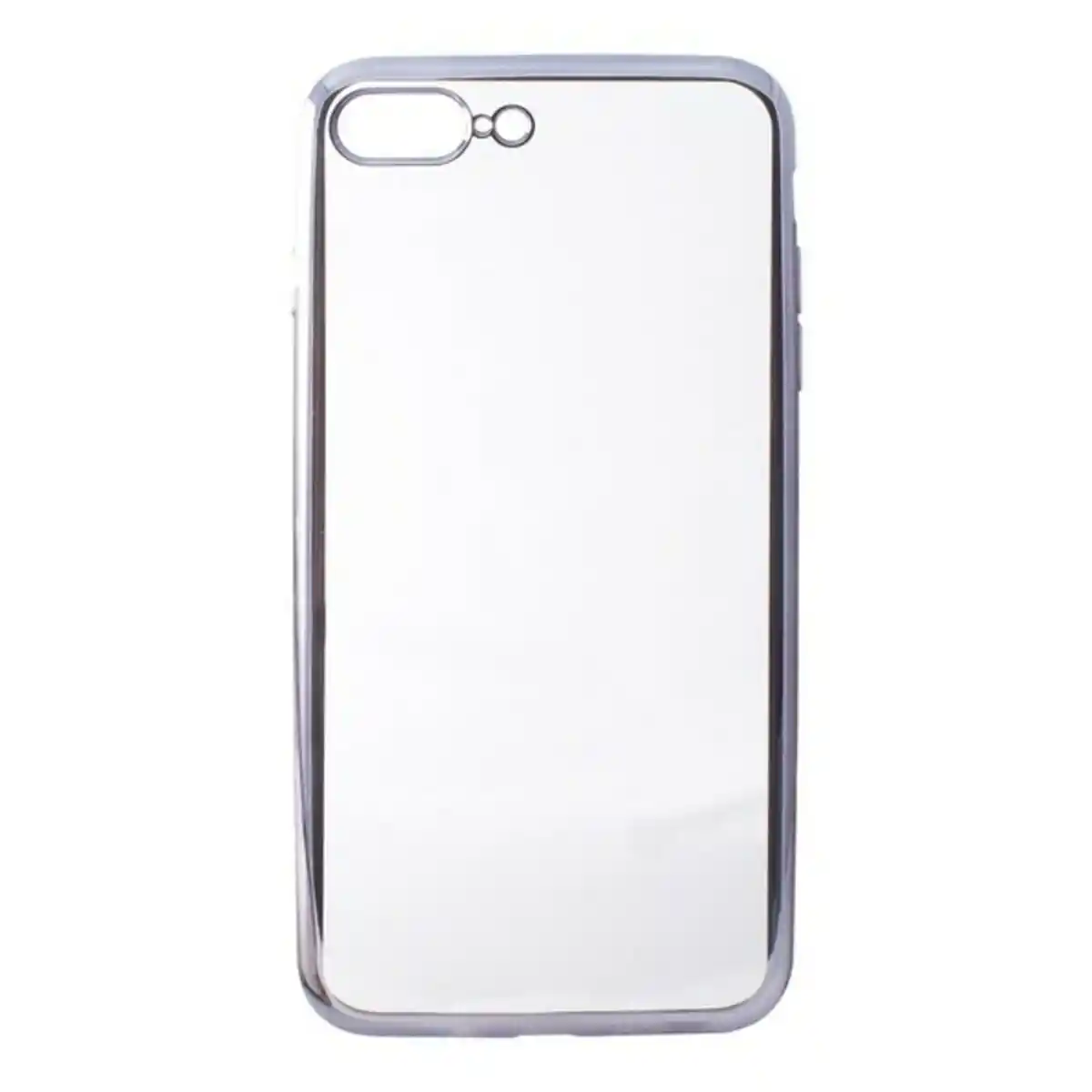 Coque mobile iphone 7 plus 8 plus contact flex metal tpu transparent grey metallic_3593. Entrez dans l'Univers de DIAYTAR COTE D'IVOIRE - Où la Tradition S'unit à la Modernité. Explorez notre sélection pour trouver des produits qui allient héritage et innovation.