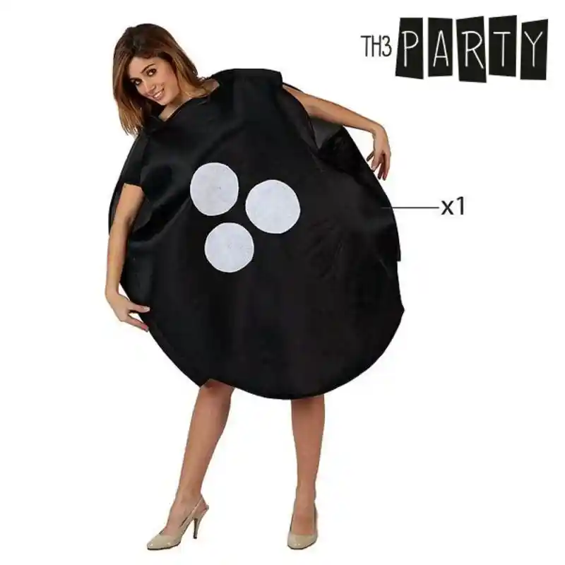 Déguisement pour Adultes 97279 Noir M/L (1 Pièce) (1 Unité). SUPERDISCOUNT FRANCE