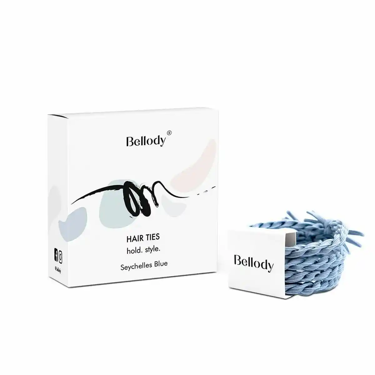 Elastiques a cheveux en caoutchouc bellody bleu seychelles 4 uds _9542. DIAYTAR COTE D'IVOIRE - Votre Destination Shopping Exquise. Explorez notre boutique en ligne et découvrez des trésors qui ajoutent une touche de sophistication à votre style et à votre espace.