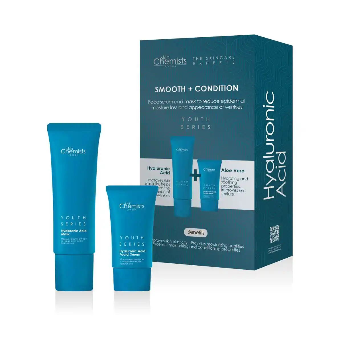 Ensemble de cosmetiques pour femmes skin chemists youth series acide hyaluronique 2 pieces_5793. Bienvenue sur DIAYTAR COTE D'IVOIRE - Où Chaque Produit a son Charme. Explorez notre sélection minutieuse et trouvez des articles qui vous séduisent et vous inspirent.