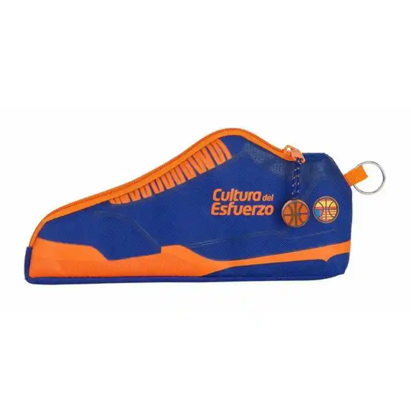 Fourre-tout Valencia Basket Bleu Orange. SUPERDISCOUNT FRANCE