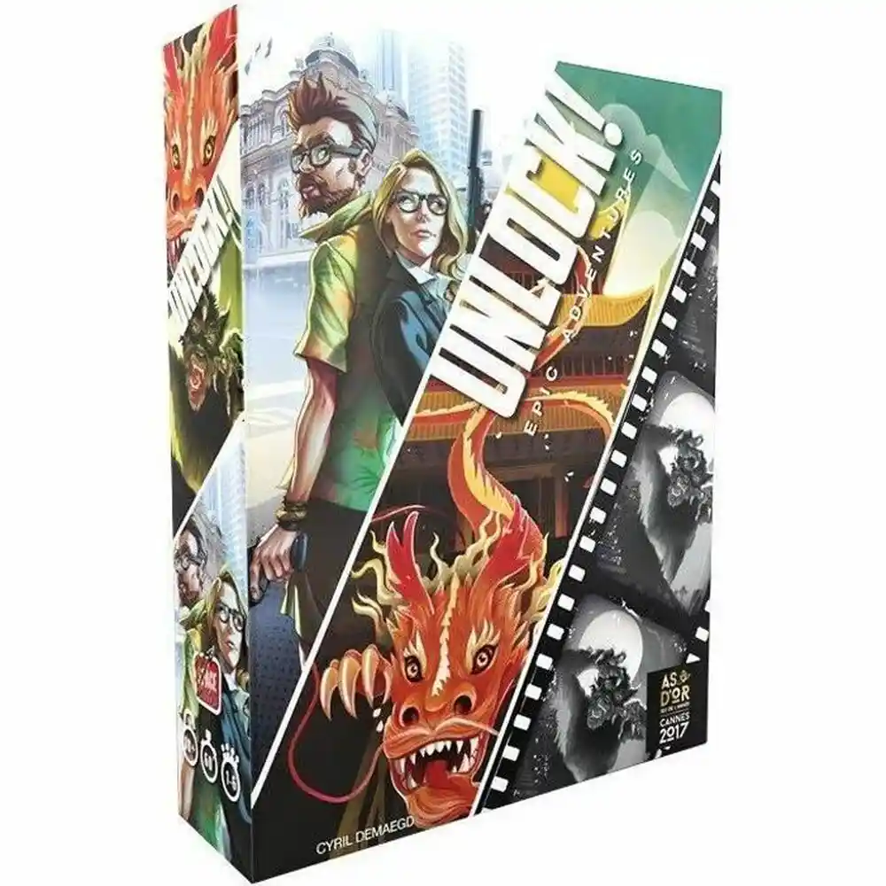 Jeu de société Asmodee UNLOCK ! Aventures épiques (FR). SUPERDISCOUNT FRANCE