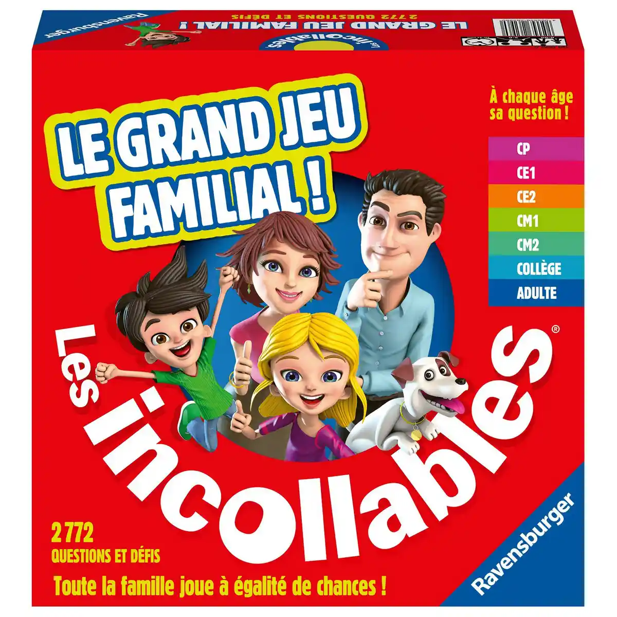 Jeu de societe ravensburger incollables_9092. Bienvenue chez DIAYTAR COTE D'IVOIRE - Où le Shopping Rencontre la Qualité. Explorez notre sélection soigneusement conçue et trouvez des produits qui définissent le luxe abordable.