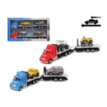 Porte-camion et voitures à friction 119268 (lot de 2). SUPERDISCOUNT FRANCE
