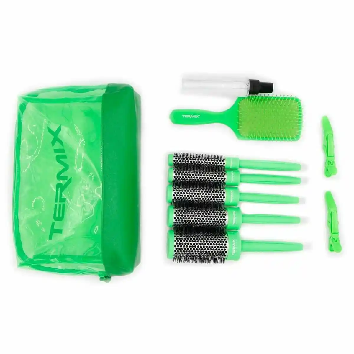Set de peignes brosses termix brushing vert_4915. Entrez dans le Monde de DIAYTAR COTE D'IVOIRE - Où la Satisfaction est la Priorité. Explorez notre sélection pensée pour vous offrir une expérience de shopping qui va au-delà de vos attentes.