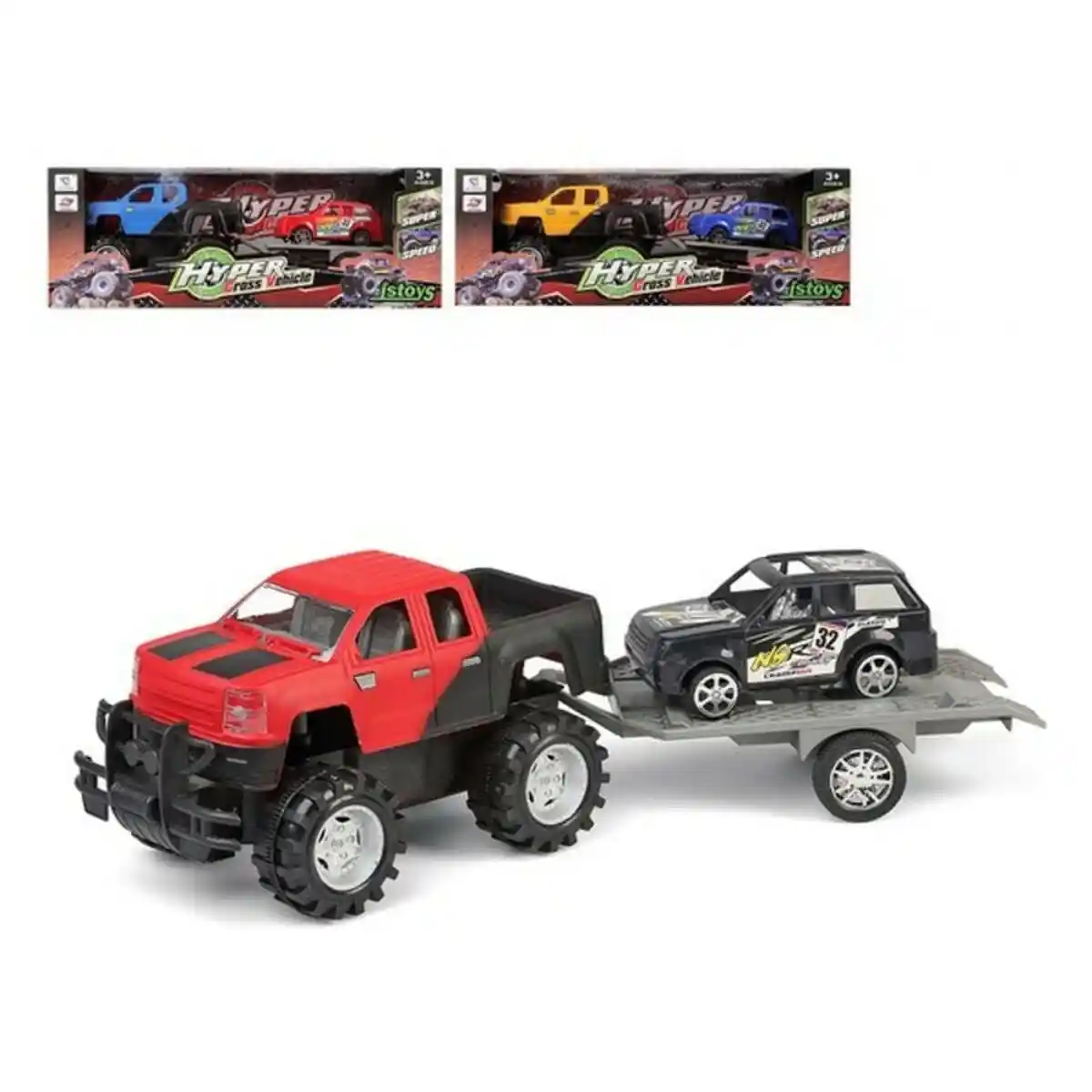 Set de voitures 4x4 Hyper Cross 113197 (2 uds). SUPERDISCOUNT FRANCE