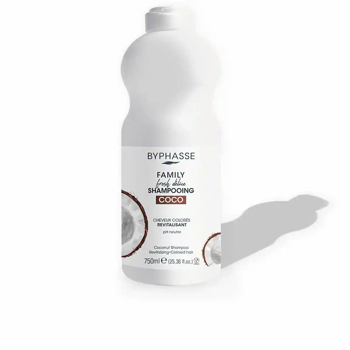 Shampooing revitalisant byphasse family fresh delice coco cheveux colores 750 ml _1623. Bienvenue chez DIAYTAR COTE D'IVOIRE - Là où les Désirs Prendent Vie. Explorez notre boutique en ligne et laissez-vous séduire par des articles qui font écho à vos aspirations et à votre style unique.