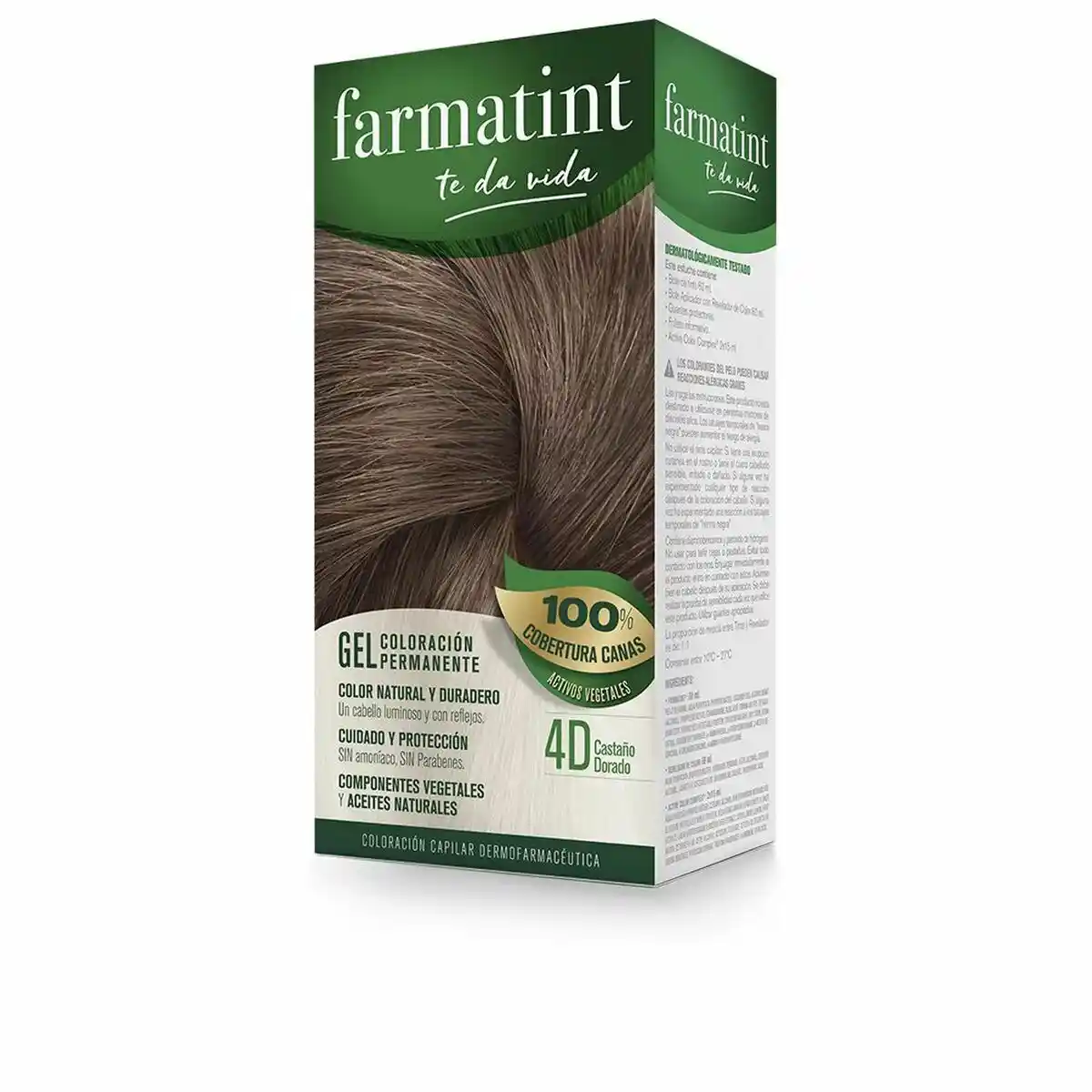 Teinture permanente farmatint 4d castano dorado gel_1838. DIAYTAR COTE D'IVOIRE - Là où Chaque Produit Évoque une Émotion. Parcourez notre catalogue et choisissez des articles qui vous touchent et qui enrichissent votre expérience.