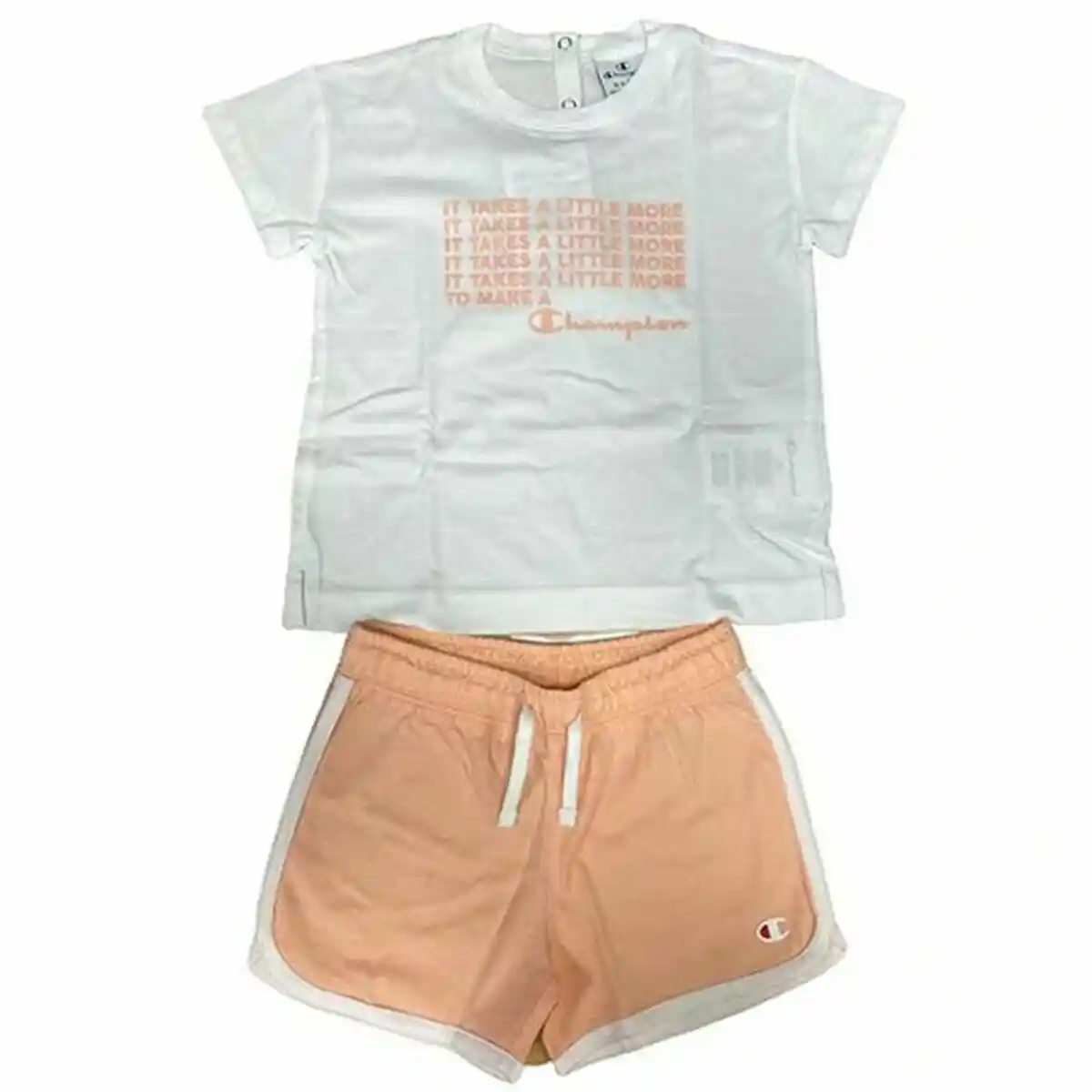 Tenue de sport pour enfants champion baby white white_8513. DIAYTAR COTE D'IVOIRE - Votre Source d'Inspiration Shopping. Parcourez nos rayons et trouvez des articles qui vous inspirent, que ce soit pour votre style, votre maison ou votre vie quotidienne.
