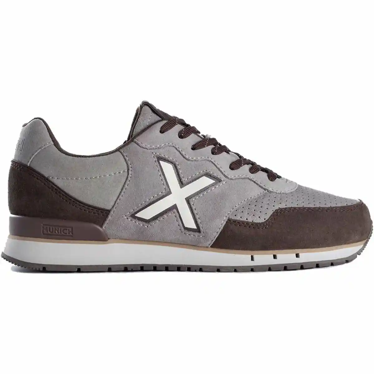 Baskets Casual Homme Munich Dash Premium 158 Gris foncé. SUPERDISCOUNT FRANCE