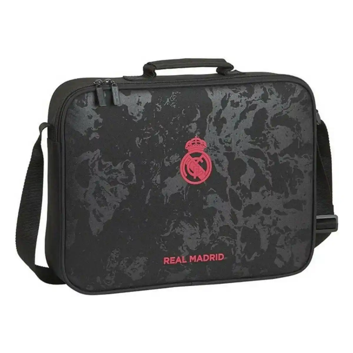 Cartable scolaire Real Madrid C.F. Noir (38 x 28 x 6 cm). SUPERDISCOUNT FRANCE
