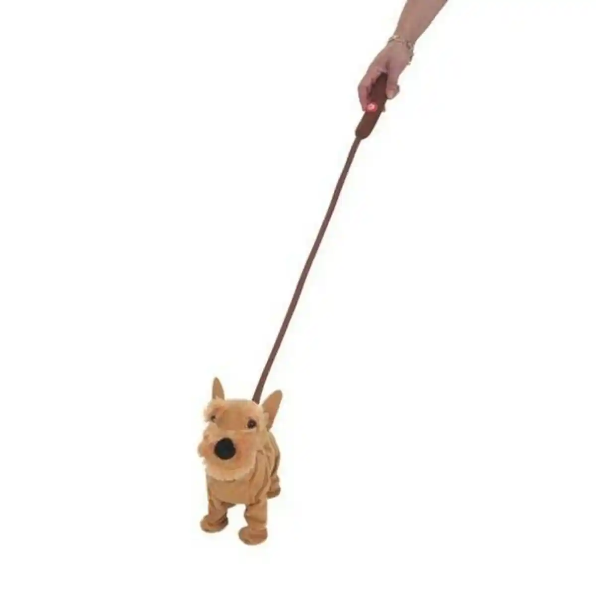 Chien en peluche animé par le mouvement (26 cm). SUPERDISCOUNT FRANCE