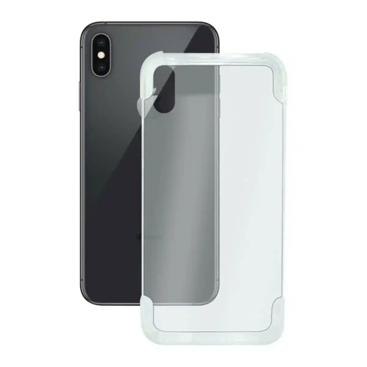 Coque mobile iphone xs max ksix flex armor transparent_2216. DIAYTAR COTE D'IVOIRE - Où Chaque Achat Raconte une Histoire. Parcourez notre boutique en ligne pour trouver des articles qui évoquent le savoir-faire et la tradition du Côte d'Ivoire.