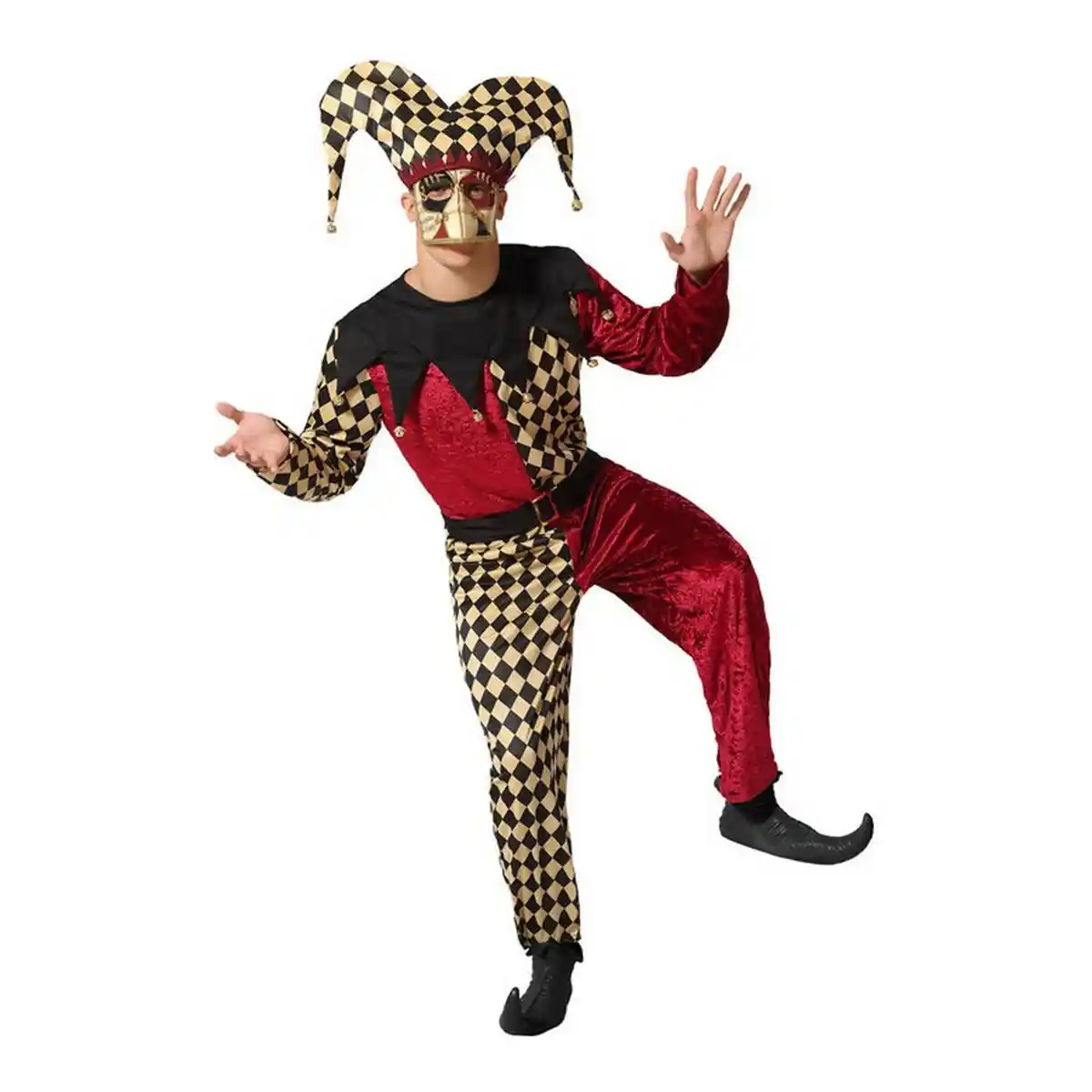 Déguisement Arlequin adulte (4 pcs). SUPERDISCOUNT FRANCE