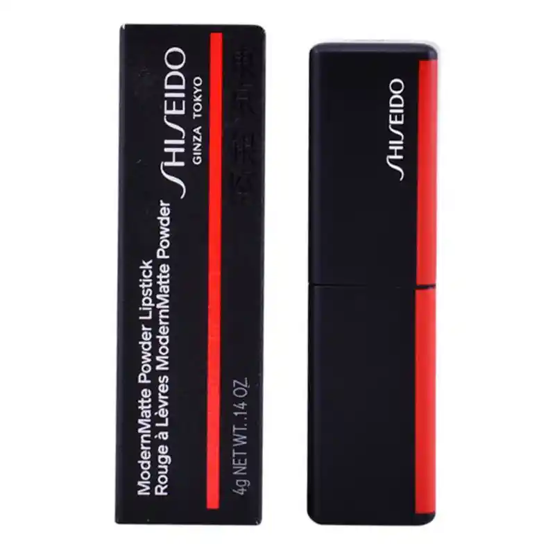 Rouge a levres shiseido modernmatte powder red no 509 4 g _9513. DIAYTAR COTE D'IVOIRE - Là où Choisir est un Acte d'Amour pour le Côte d'Ivoire. Explorez notre gamme et choisissez des produits qui célèbrent la culture et l'artisanat du pays.
