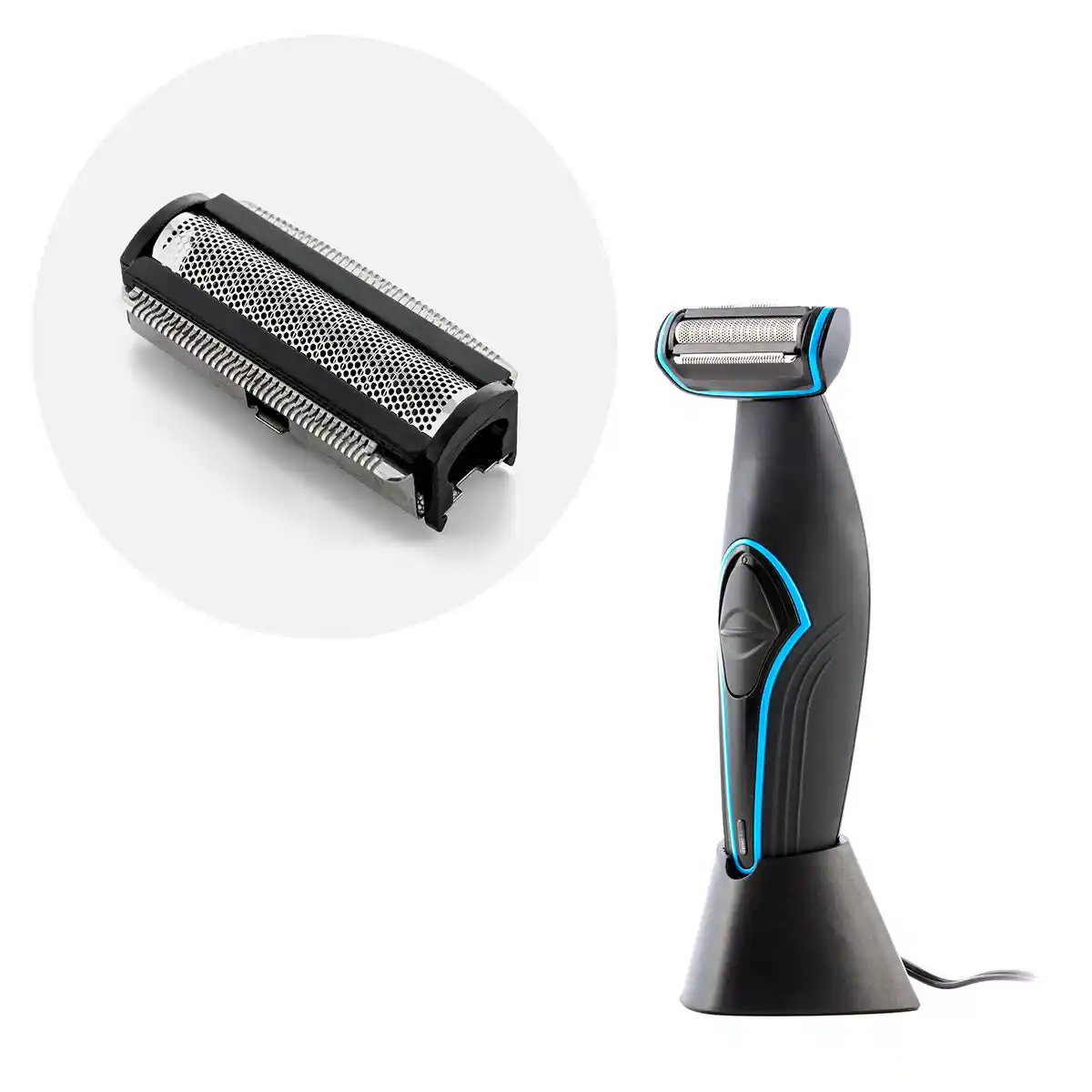 Tete d epilation de rechange avec lame innovagoods 1 ud_6898. DIAYTAR COTE D'IVOIRE - L'Art de Vivre avec Authenticité. Explorez notre gamme de produits artisanaux et découvrez des articles qui apportent une touche unique à votre vie.